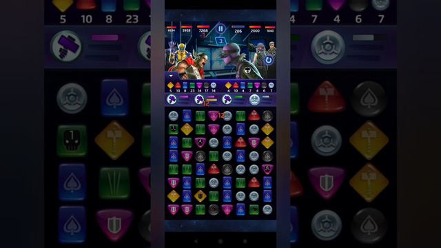 Marvel Puzzle Quest | Геймплей Марвел Паззл Квест И Дэдпул Дэйли | Батя Может смотреть онлайн