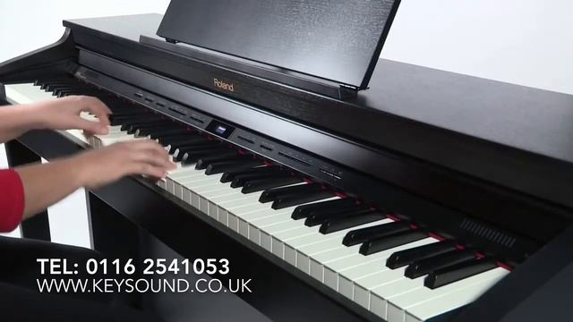 Roland HP504 Digital Piano Demo смотреть онлайн