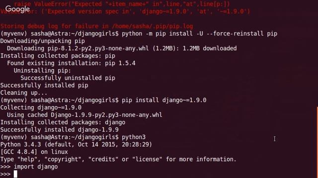 Configurando Python смотреть онлайн