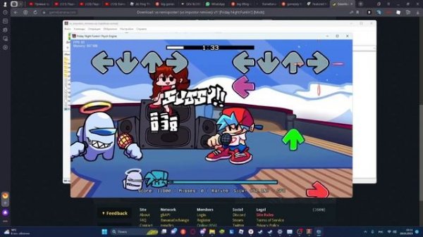 КАК СКАЧАТЬ МОДЫ ФНФ НА GAMEBANANA(только на комп)