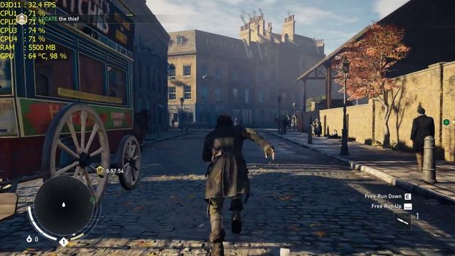 Assassin's Creed Syndicate (i5 3570 + GTX 660) 1080p Low, Medium, High, Ultra Setting. смотреть онлайн
