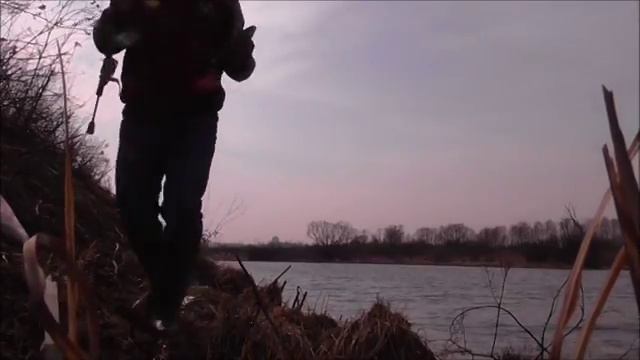 Ловля окуня, Сукромка, март 2014 смотреть онлайн