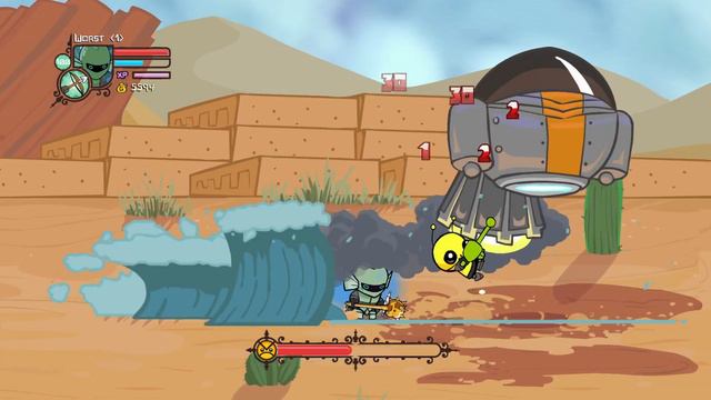 Castle Crashers - Finn insane mode playthrough (Industrial Prince Mod 4.2) смотреть онлайн