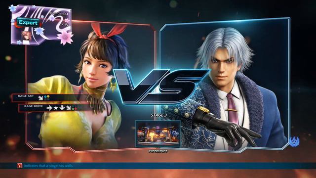 Tekken 7 - Arcade Mode Gameplay смотреть онлайн