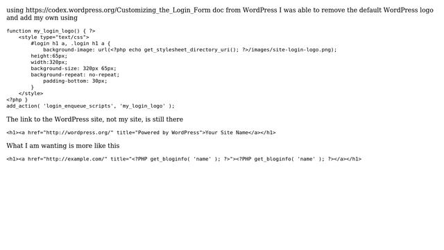 Wordpress: Customizing the Wordpress login form смотреть онлайн