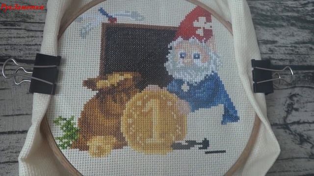 Вышивка крестом. Как преумножить миллион. Готовая работа Миллион от Мережки смотреть онлайн