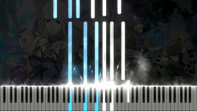 Dispossession (NieR Replicant) - Synthesia / Piano Tutorial смотреть онлайн