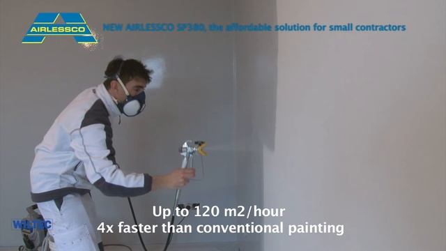 Wiltec - Airlessco SP380 Paint Sprayer смотреть онлайн