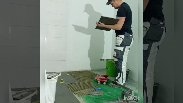 робота в Германии, укладка плитки #1 смотреть онлайн