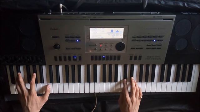 Dil to hai dil dil ka aitbaar | Solo Instrumental (with chords) | On Casio CTK 7300 IN keyboard смотреть онлайн