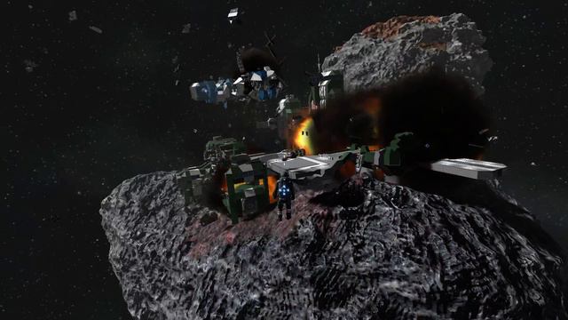 Space Engineers: Cluster Bombs and Ballistic Missiles, no more green base! смотреть онлайн
