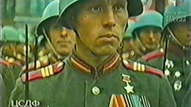 Victory parade 24.06.1945 in colour смотреть онлайн