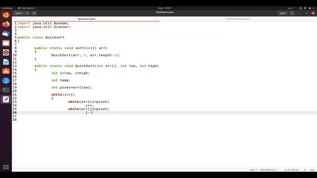 Design & Analysis Of Algorithm Lab Program 4 | Quick Sort | 18CSL47 | VTU | ISE | CSE смотреть онлайн