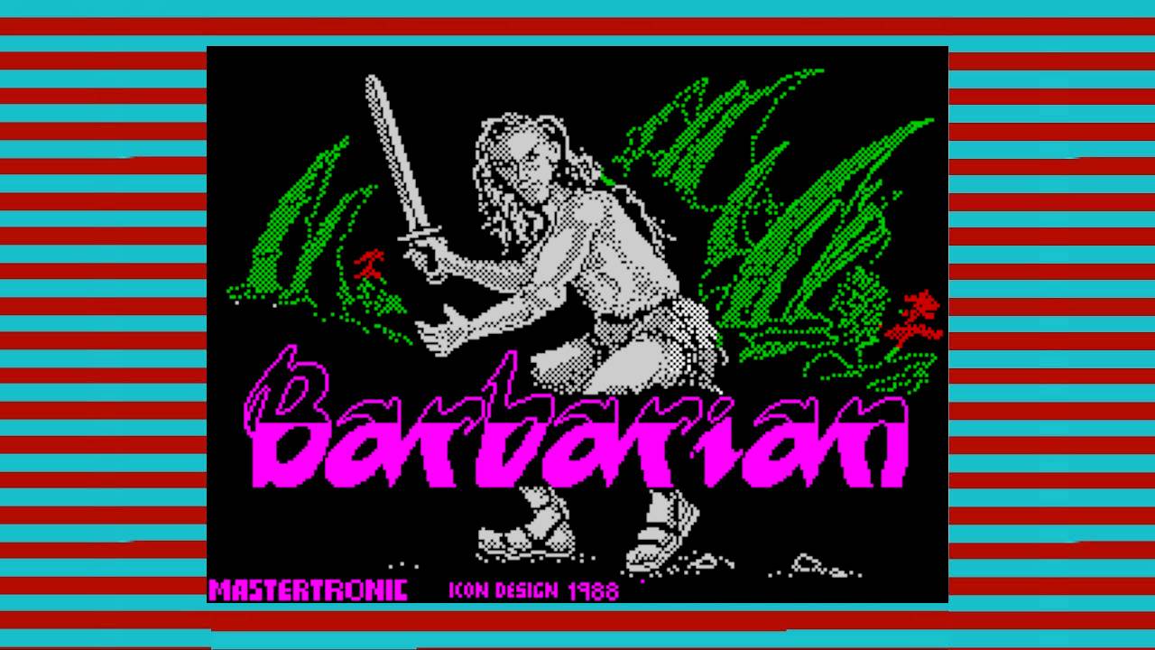 Barbarian (1988) - ZX Spectrum (полное прохождение) смотреть онлайн