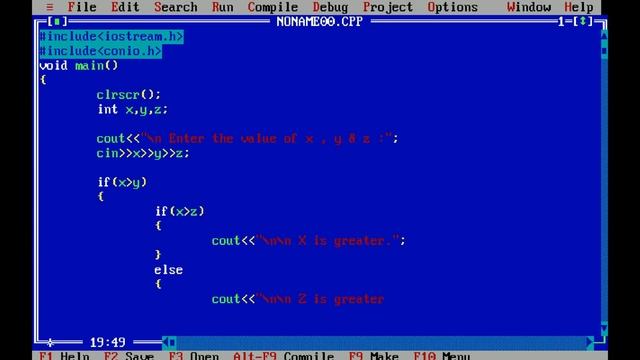 #14 C++ Greatest among Three numbers using if-else condition смотреть онлайн