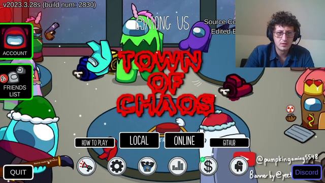 AMONG US MODDED TOWN OF CHAOS LIVE CODES смотреть онлайн