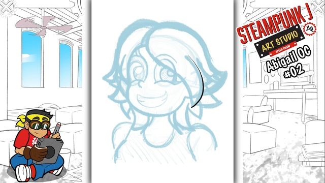 Rivet Sketches - Abigail OC #02 | Steampunk J смотреть онлайн