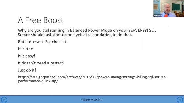 SQL Server Health Checks Worst Repeat Offenders #3: CPU in Balanced Mode смотреть онлайн