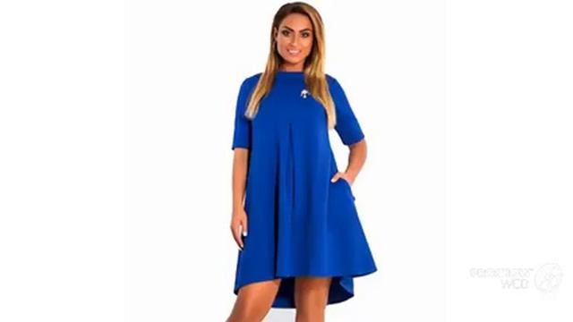 Одежда с AliExpress - Нарядное Вечернее Мини-платье 2017 больших размеров - свободный крой
