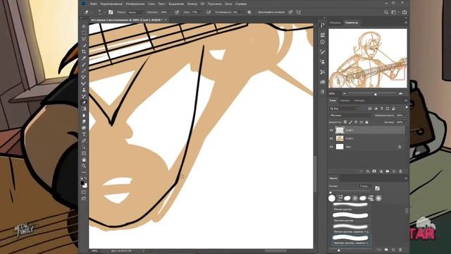 Рисование Хэви Metal Family смотреть онлайн