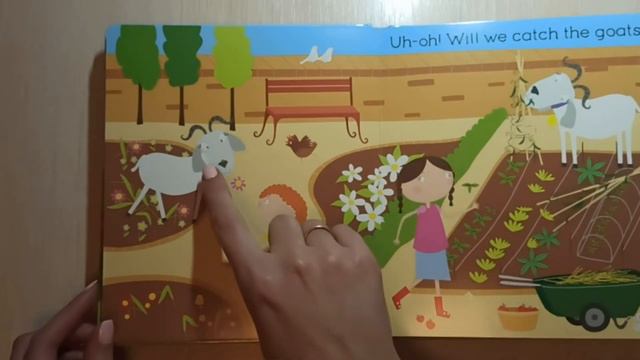 Reading aloud a book Farmer's Busy Day смотреть онлайн