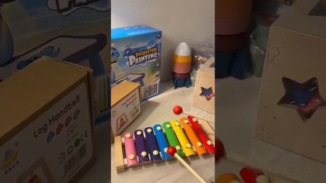 لعبة الة بيانو اكسيليفون خشبية للأطفال смотреть онлайн