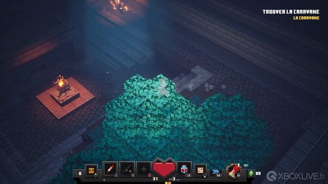 GAMEPLAY Xbox One - Minecraft: Dungeons | 30 minutes смотреть онлайн