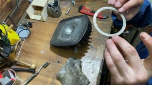 УСТАНОВКА и ДОРАБОТКА НОВОЙ поршневой на ВОСХОД 3М