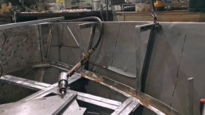 Прогресс 4 переделка носовой части лодки под фиш - платформу. часть 3