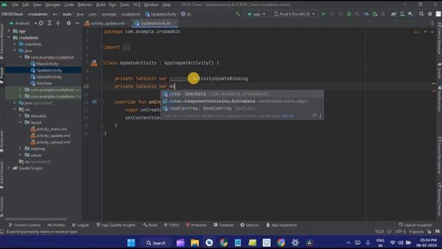 Update Data in Firebase Realtime Database in Android Studio | Admin-Client Module Kotlin | CRUD - 3 смотреть онлайн