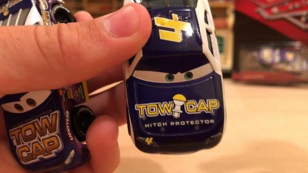 Mattel Disney Cars 3 Jack DePost (Tow Cap #4) Piston Cup Racer Die-cast