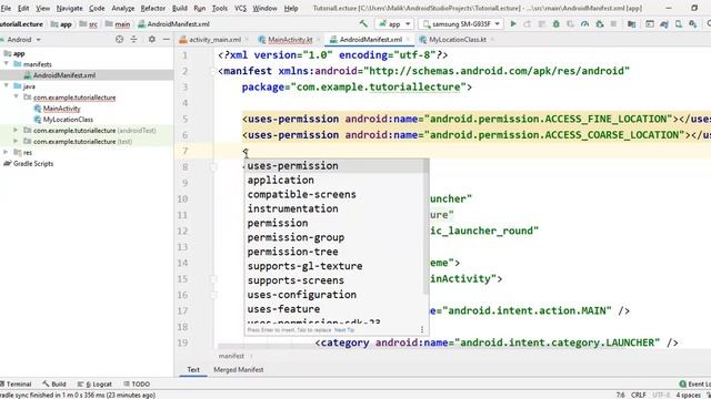 MAD 17 Getting location from GPS смотреть онлайн