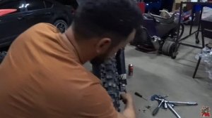 Как выставить вилку и ось переднего колеса на кроссовых и эндуро мотоциклах