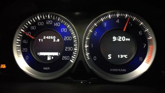 0-100 Volvo S60 T6 RDesign смотреть онлайн
