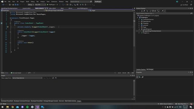 Getting Started With ASP.NET Core Web App | Visual Studio 2022 смотреть онлайн