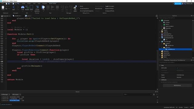 Roblox Studio - Profile Service + Data Replication Tutorial! смотреть онлайн