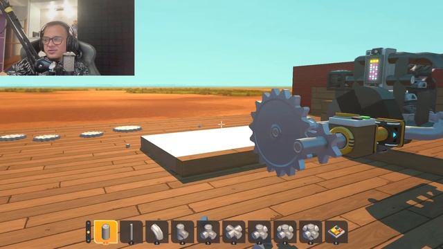 СТРИМ! ИГРАЕМ С КВАНТУМОМ В SCRAP MECHANIC смотреть онлайн