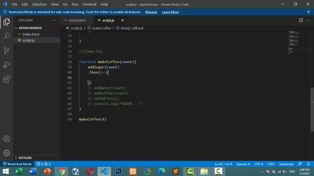 JavaScript - PROMISE, async/await - ասինքրոն ծրագրավորում | ՄԱՐՋԻՆՅԱՆ смотреть онлайн