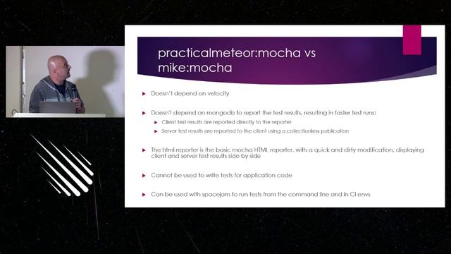 Unit testing and CI with mocha and spacejam - Ronen Babayoff смотреть онлайн