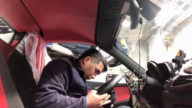 Ferrari 458 Spider Carbon Steering replacement