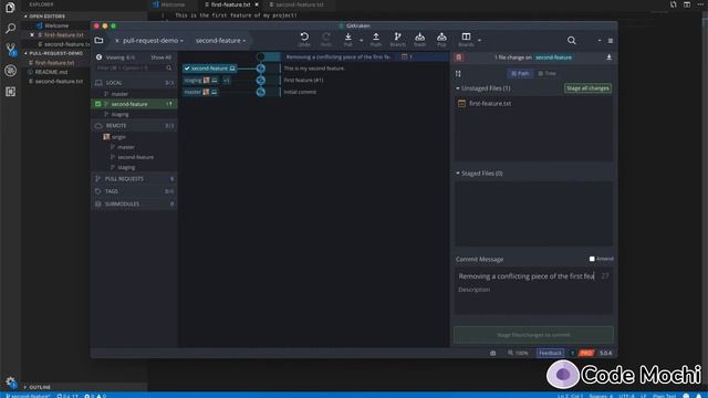 Git Branches for Well Ordered Code- #2 Code Demo смотреть онлайн