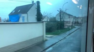 Звук езды в пустом автобусе