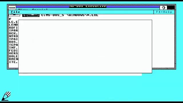 Windows 2.03 on Oracle VM VirtualBox смотреть онлайн
