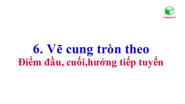 #arc Học AutoCAD 2020 Tutorial Video: Lệnh Arc (A) trong autocad - 11 Cách Vẽ Cung tròn смотреть онлайн