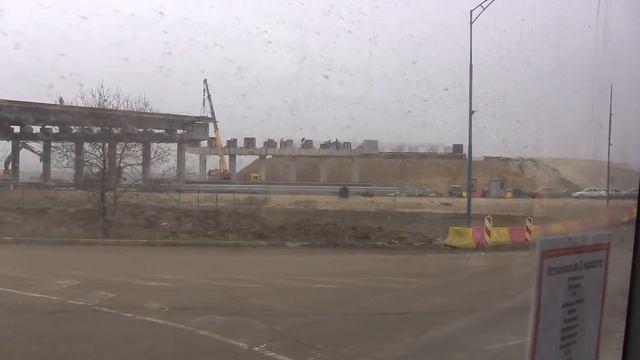 Вид с НеФаза № 5..Стройка эстакады-автоподход.(1).Невзрачное.