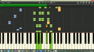 Песенка о медведях (Кавказская пленница) на пианино