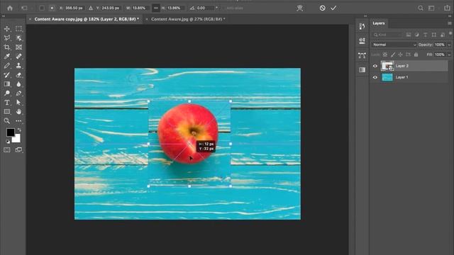 Content Aware Orqali Detallarni Yoqotish |  Photoshop 23-dars