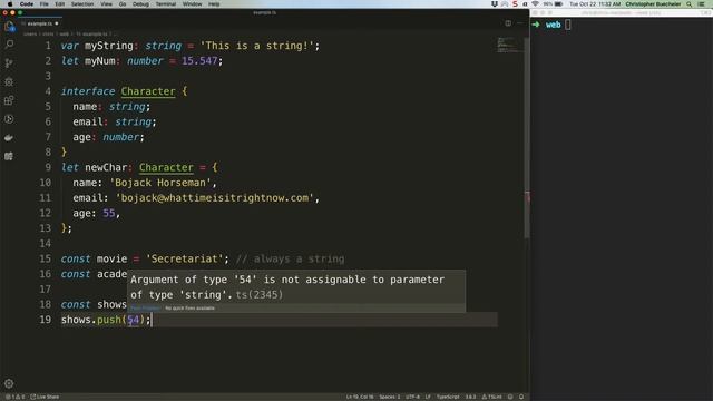 JS Quick Hits 93 - TypeScript Part 5 (Wrapup) смотреть онлайн