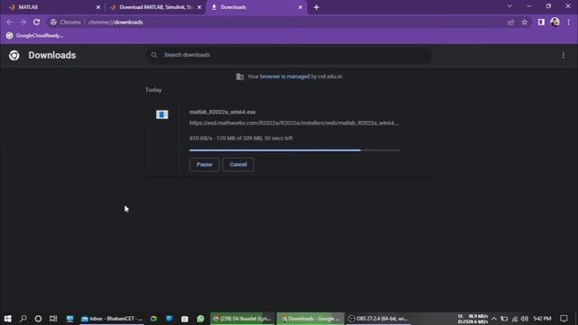Part I: How to install MATLAB 2022a using your Institute E-Mail ID смотреть онлайн