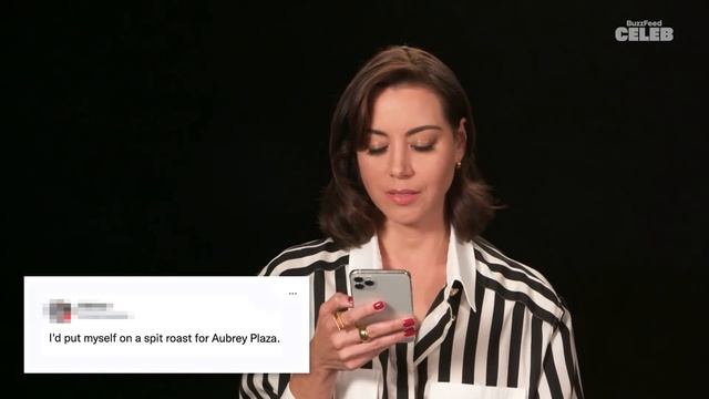Aubrey Plaza Reads Thirst Tweets